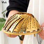 Folding Steamer Basket - Stainless Steel Steamer for Cooking