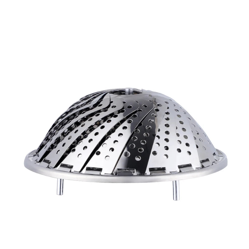 Folding Steamer Basket - Stainless Steel Steamer for Cooking