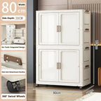 Folding Storage Cabinet Multi-Scene Closet Organizer - Home Organization Solution