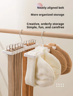 Wardrobe Belt Organizer: Multifunctional Scarf and Belt Hanger- The Ultimate Home Organization Tool