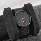 Watch Box Organizer for Men or Women - Watch Travel Case Portable Storage Watch Display Holder for Wristwatches and Smart Watches