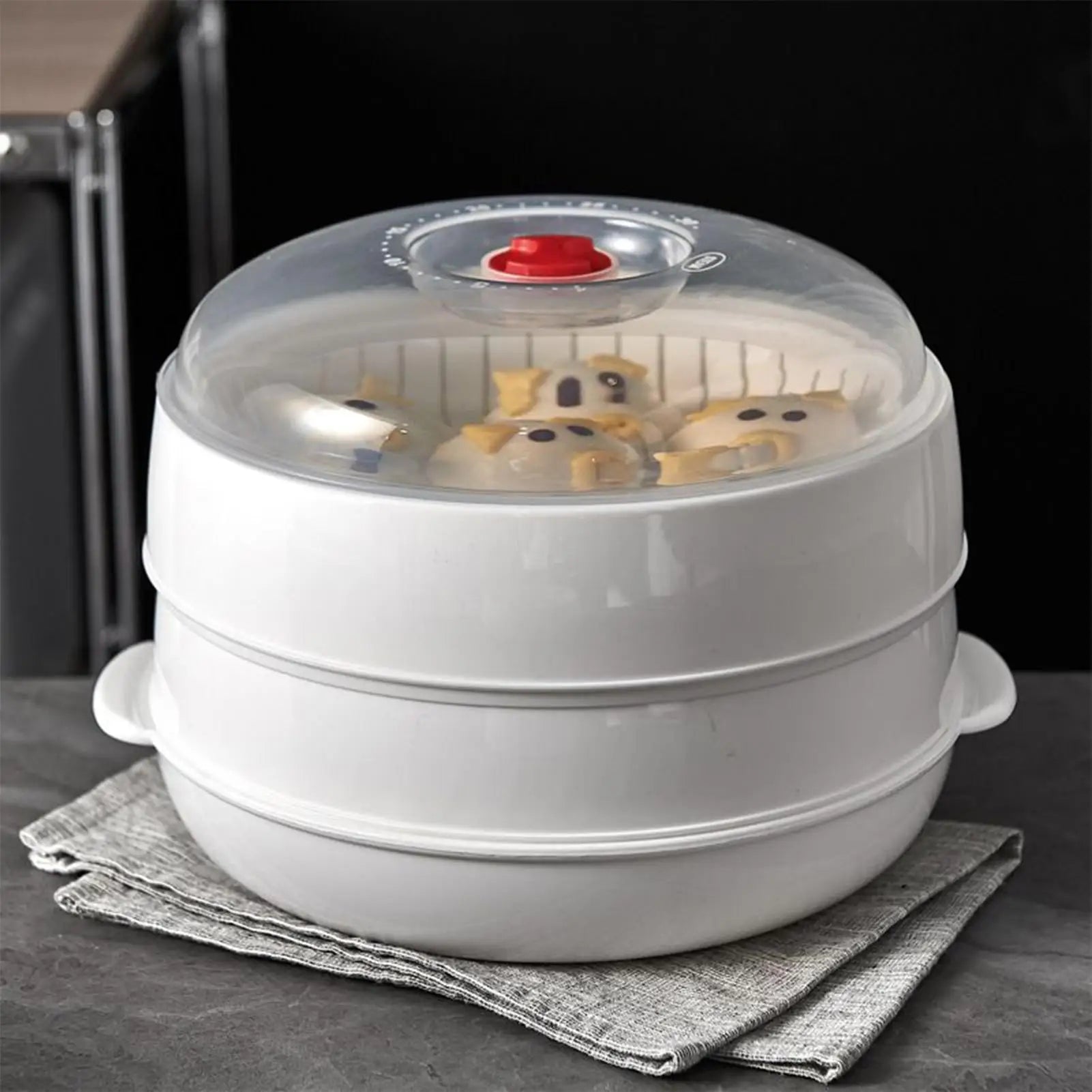 Microwave Heating Steamer - Household Large Capacity Steamer