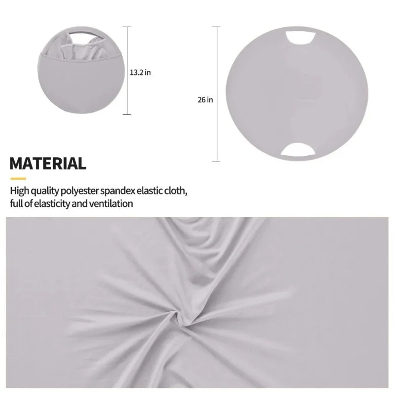 Foldable Laundry Basket Home Portable Dirty Clothes Folding Basket Space-Saving Home Laundry Organization