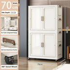 Folding Storage Cabinet Multi-Scene Closet Organizer - Home Organization Solution