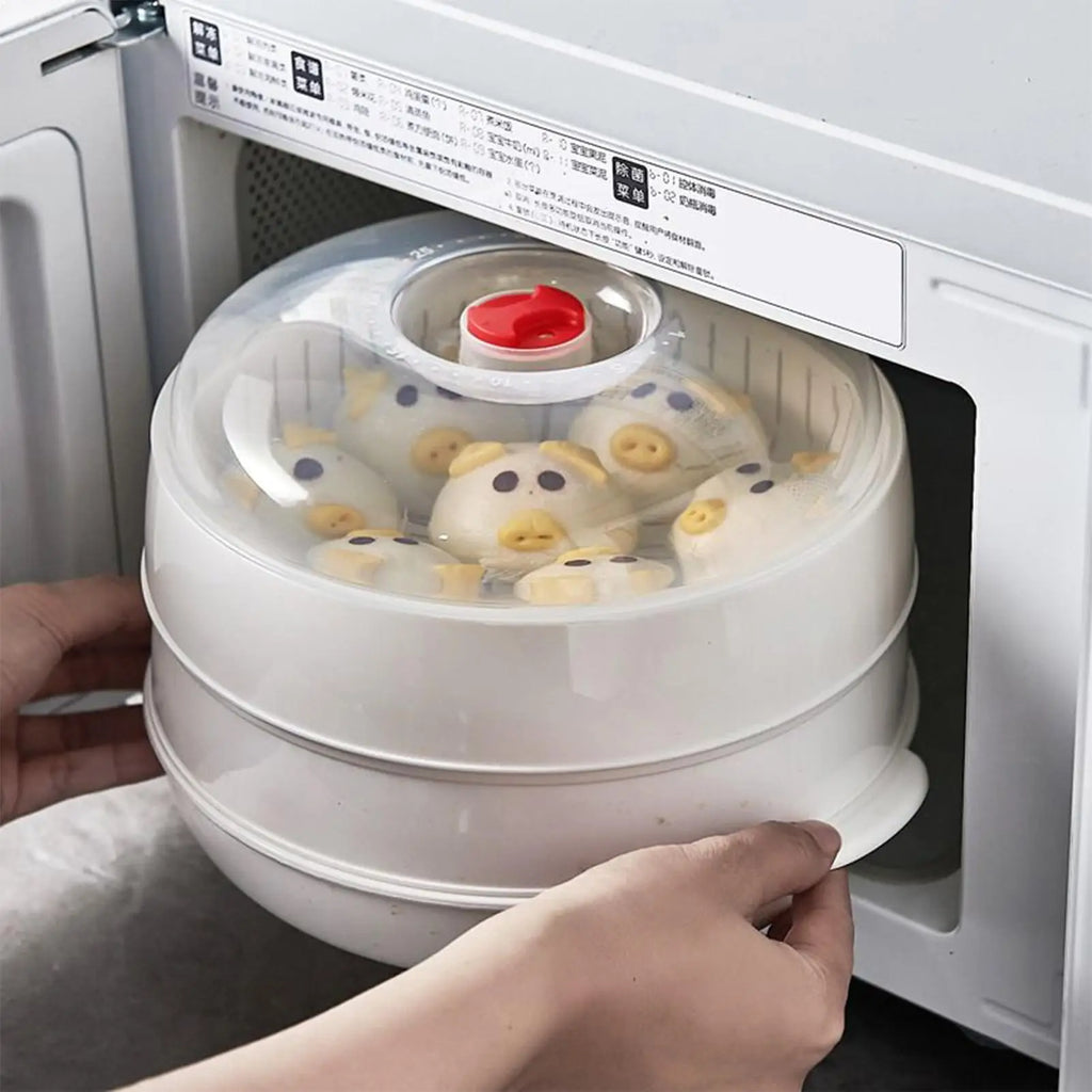Microwave Heating Steamer - Household Large Capacity Steamer