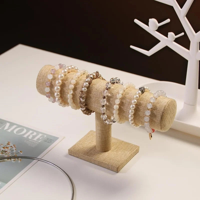Necklace Jewelry Display Jewelry Stand Hovering T-Bar Bracelet Holder for Home Organization