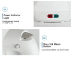 Handheld Steam Cleaner 12 in 1 Multi-Purpose High Temperature Pressurized Steam Cleaning Machine