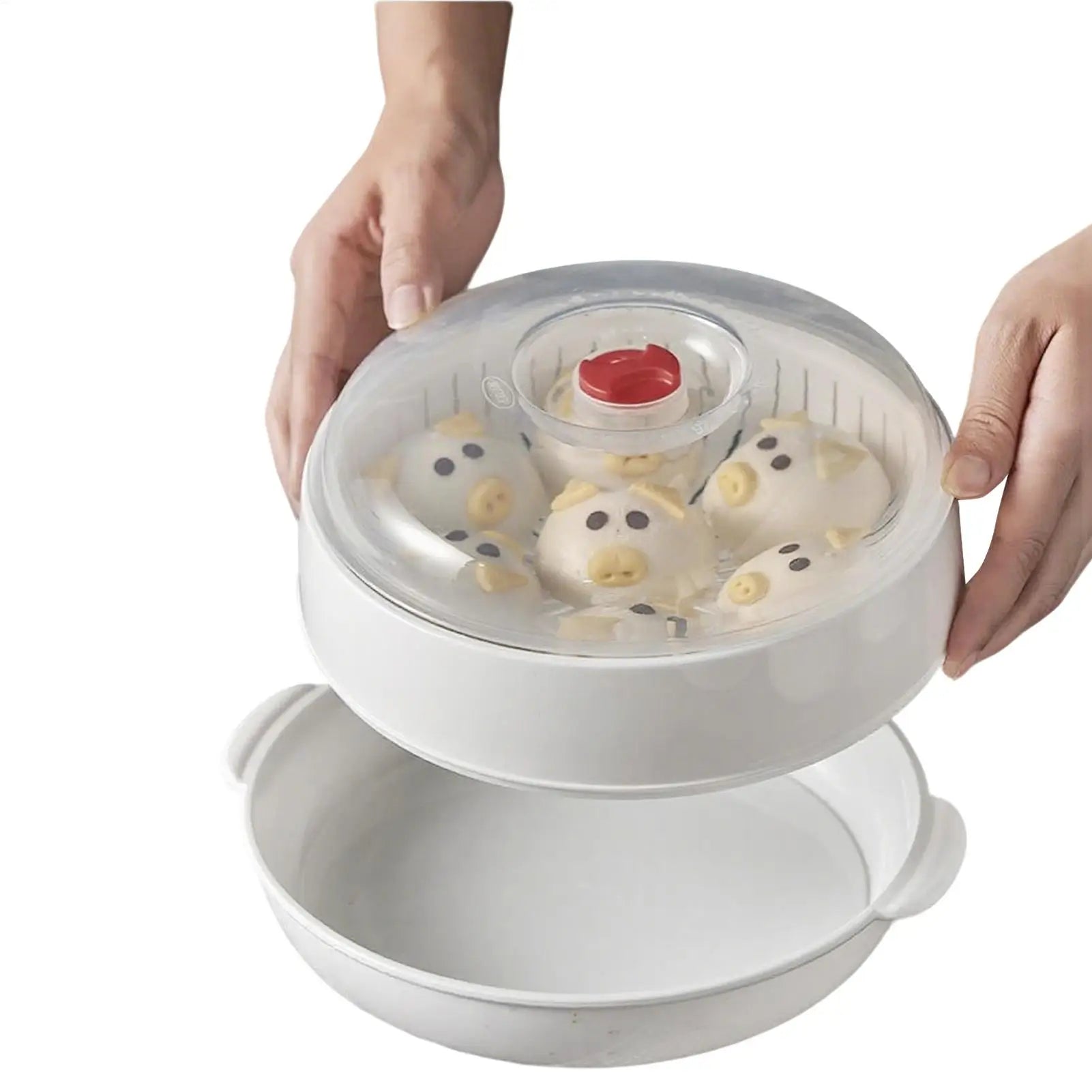 Microwave Heating Steamer - Household Large Capacity Steamer