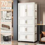 Folding Storage Cabinet Multi-Scene Closet Organizer - Home Organization Solution