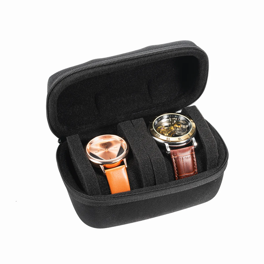 Watch Box Organizer for Men or Women - Watch Travel Case Portable Storage Watch Display Holder for Wristwatches and Smart Watches