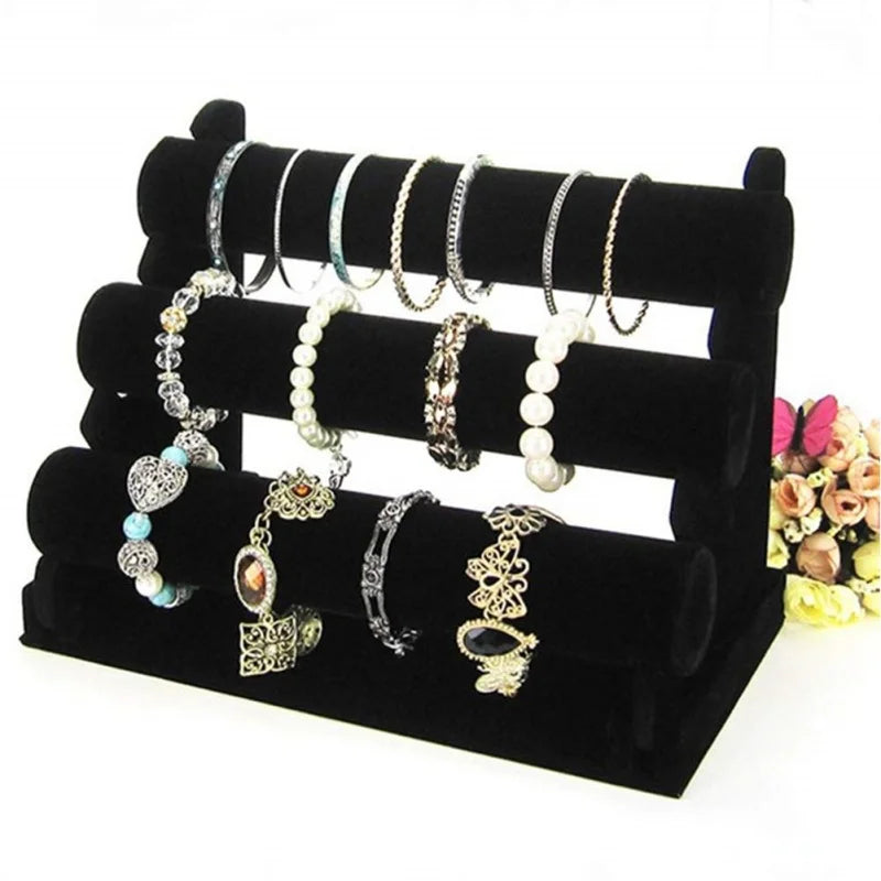 Necklace Jewelry Display Jewelry Stand Hovering T-Bar Bracelet Holder for Home Organization