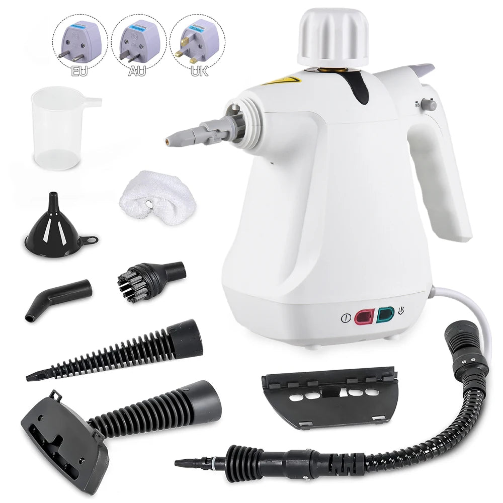 Handheld Steam Cleaner 12 in 1 Multi-Purpose High Temperature Pressurized Steam Cleaning Machine