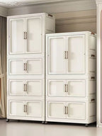 Folding Storage Cabinet Multi-Scene Closet Organizer - Home Organization Solution
