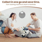 Foldable Laundry Basket Home Portable Dirty Clothes Folding Basket Space-Saving Home Laundry Organization