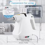 Handheld Steam Cleaner 12 in 1 Multi-Purpose High Temperature Pressurized Steam Cleaning Machine