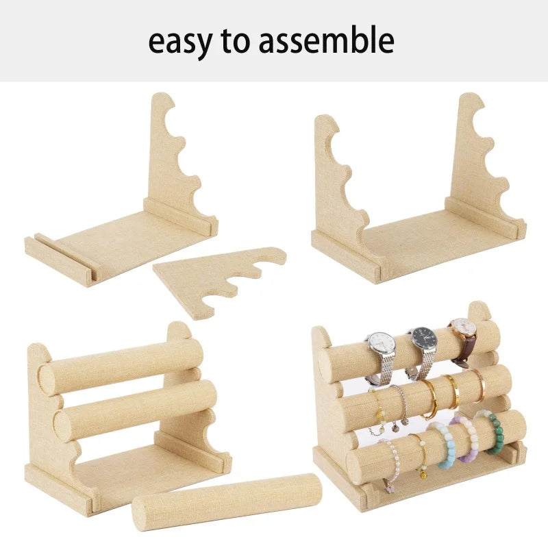 Necklace Jewelry Display Jewelry Stand Hovering T-Bar Bracelet Holder for Home Organization