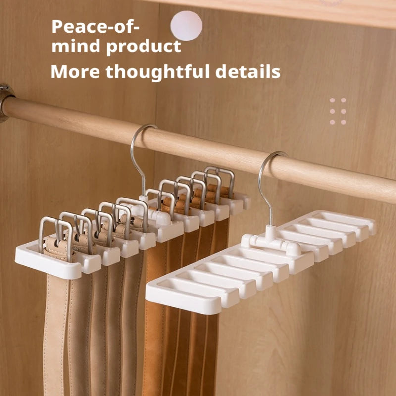 Wardrobe Belt Organizer: Multifunctional Scarf and Belt Hanger- The Ultimate Home Organization Tool