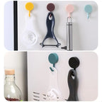 Removable Hook Strong Adhesive Backing For Small Items Home Organization
