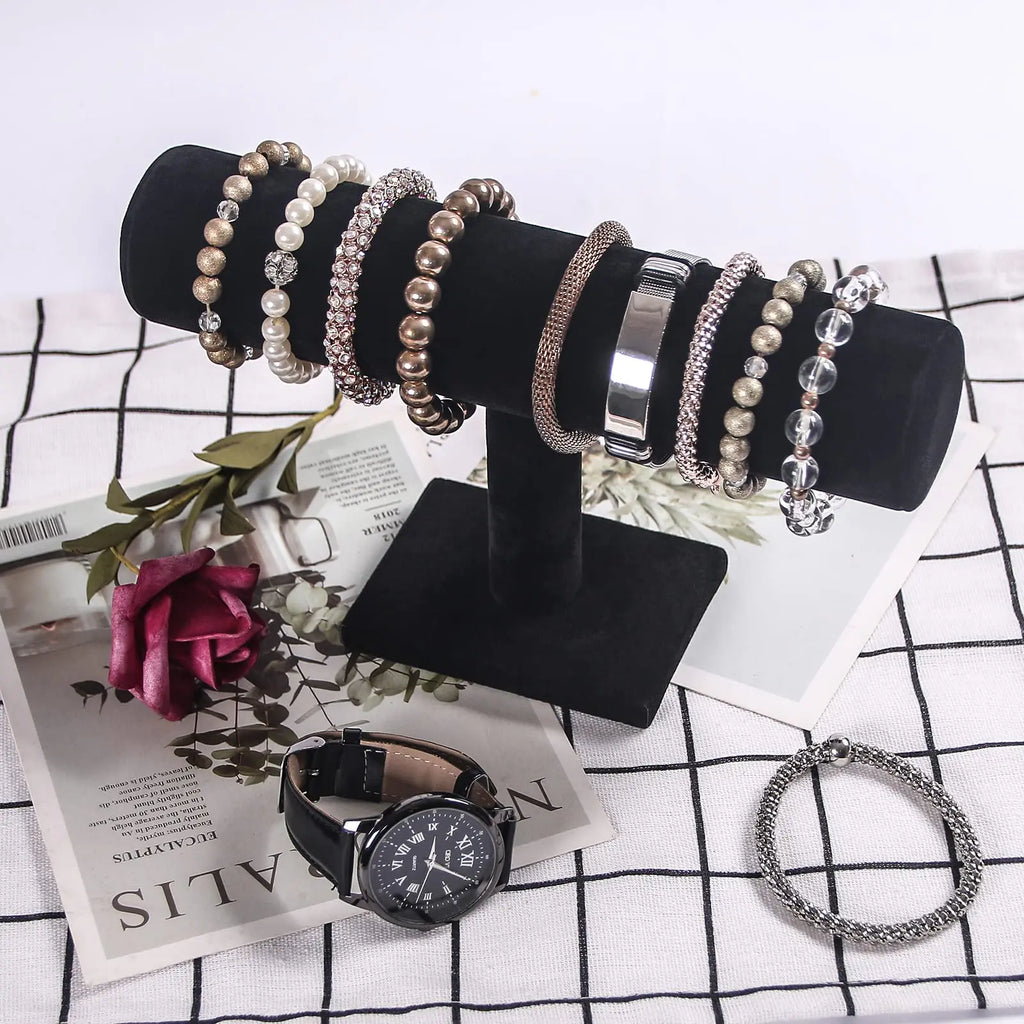 Necklace Jewelry Display Jewelry Stand Hovering T-Bar Bracelet Holder for Home Organization