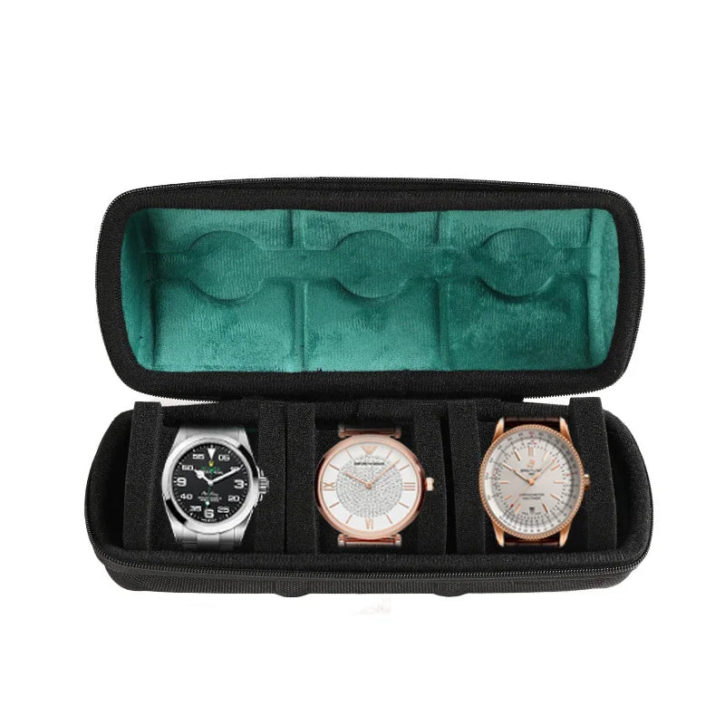 Watch Box Organizer for Men or Women - Watch Travel Case Portable Storage Watch Display Holder for Wristwatches and Smart Watches
